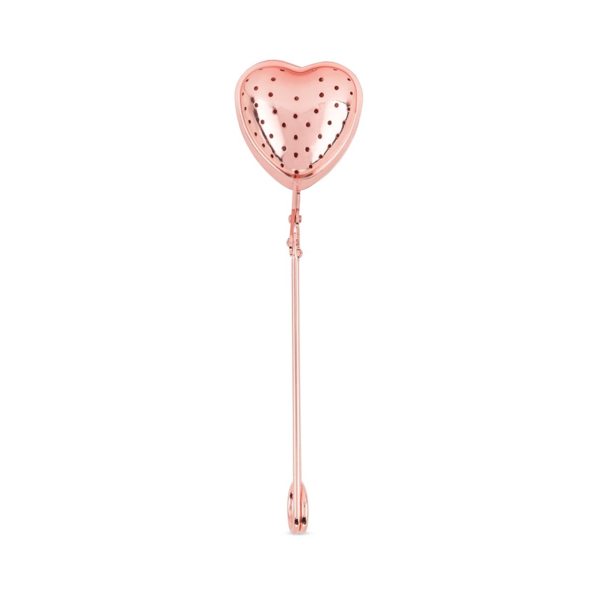 Pinky Up Rose Gold Heart Tea Infuser - lily & onyx