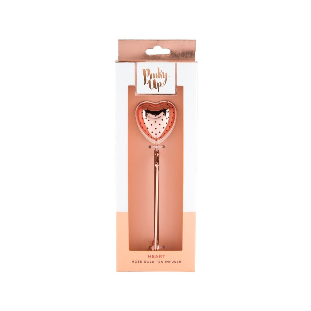 
                      
                        Pinky Up Rose Gold Heart Tea Infuser - lily & onyx
                      
                    