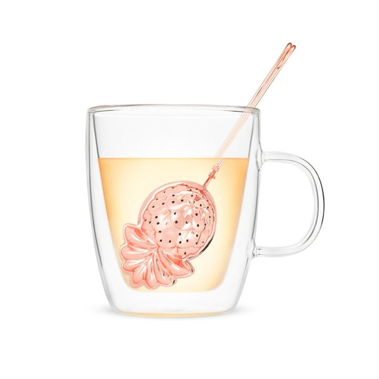 Pinky Up Rose Gold Pineapple Tea Infuser - lily & onyx