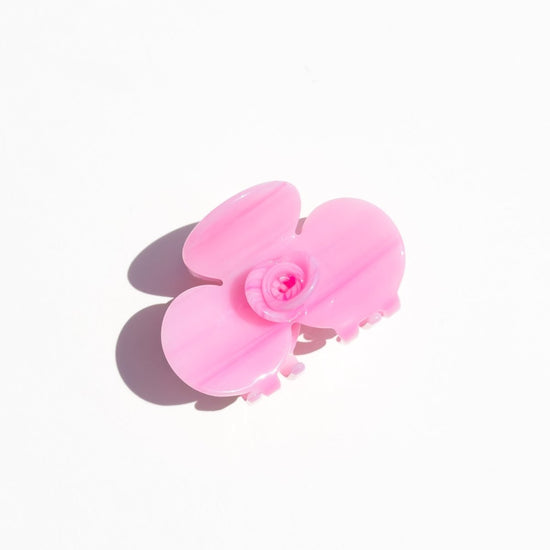 Denim & Daisy Rose Petal Hair Claw, Bubblegum - lily & onyx
