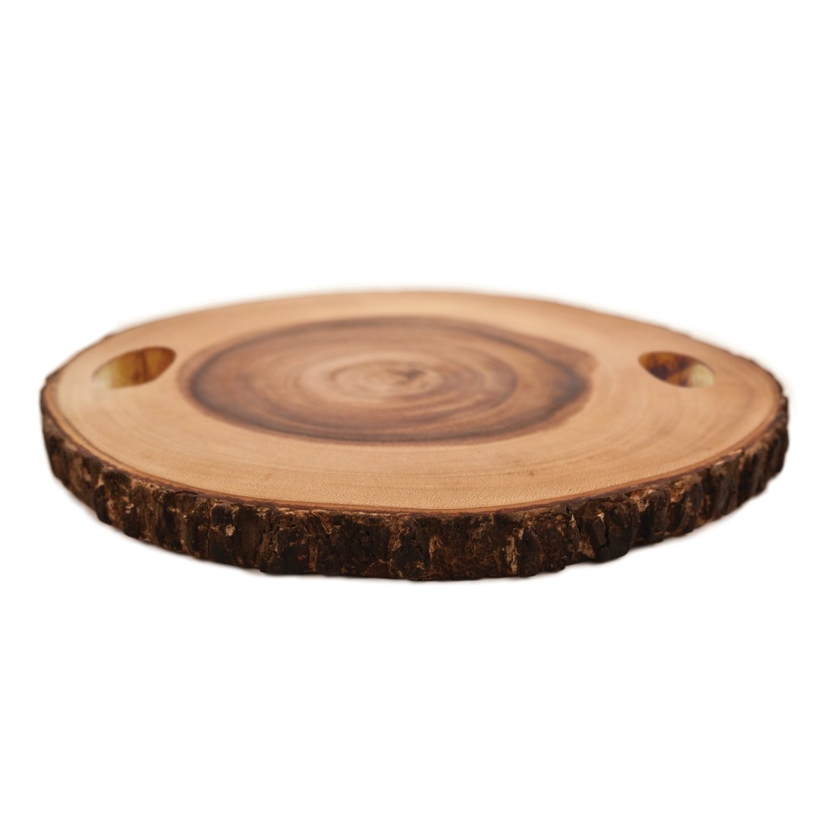 Twine Round Natural Acacia Wood Cheese Board - lily & onyx
