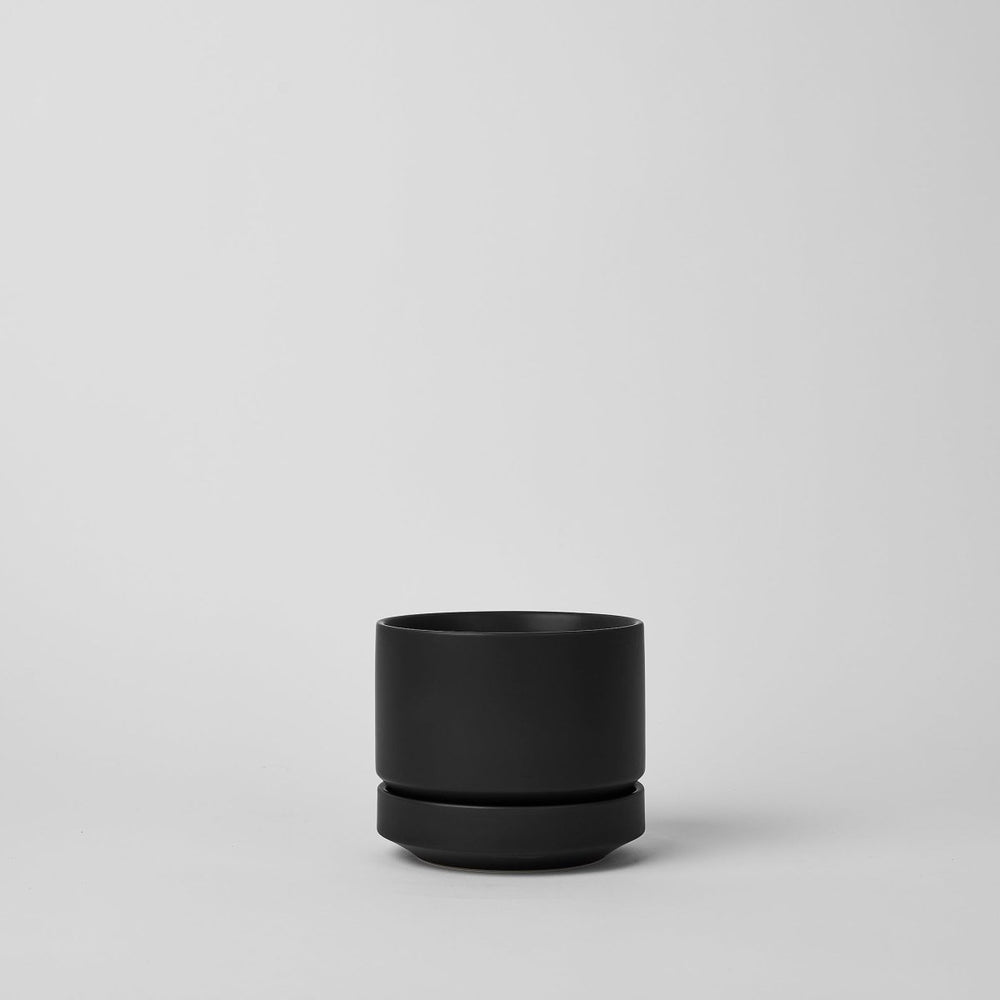 
                      
                        REVIVAL Ceramics Round Two Planter, 4 Inch - lily & onyx
                      
                    