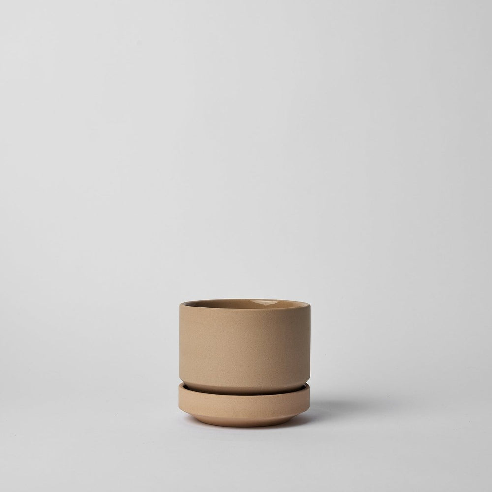 
                      
                        REVIVAL Ceramics Round Two Planter, 4 Inch - lily & onyx
                      
                    