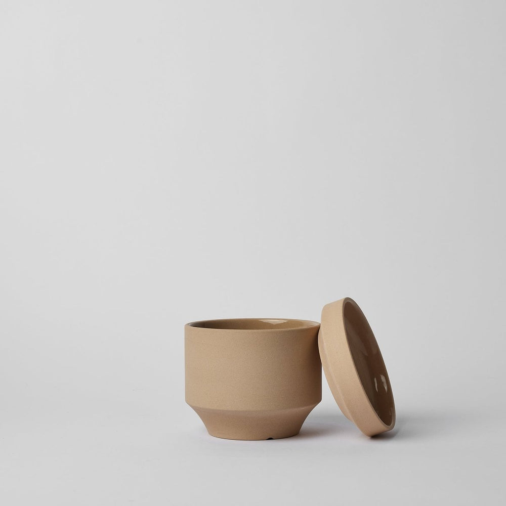 
                      
                        REVIVAL Ceramics Round Two Planter, 4 Inch - lily & onyx
                      
                    