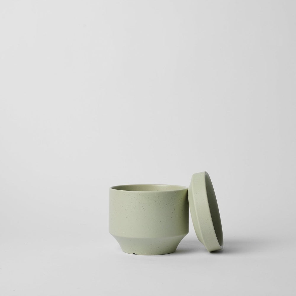 
                      
                        REVIVAL Ceramics Round Two Planter, 4 Inch - lily & onyx
                      
                    
