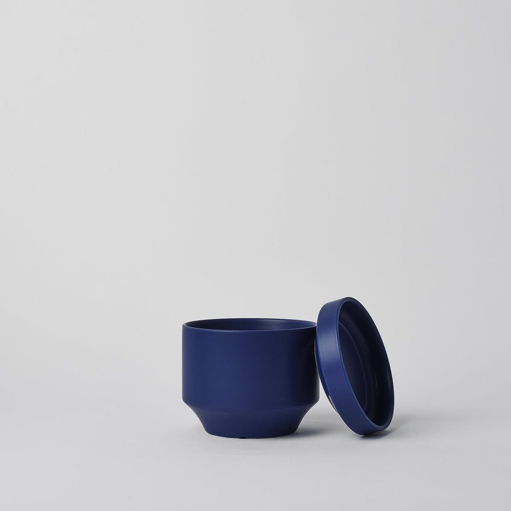 
                      
                        REVIVAL Ceramics Round Two Planter, 4 Inch - lily & onyx
                      
                    