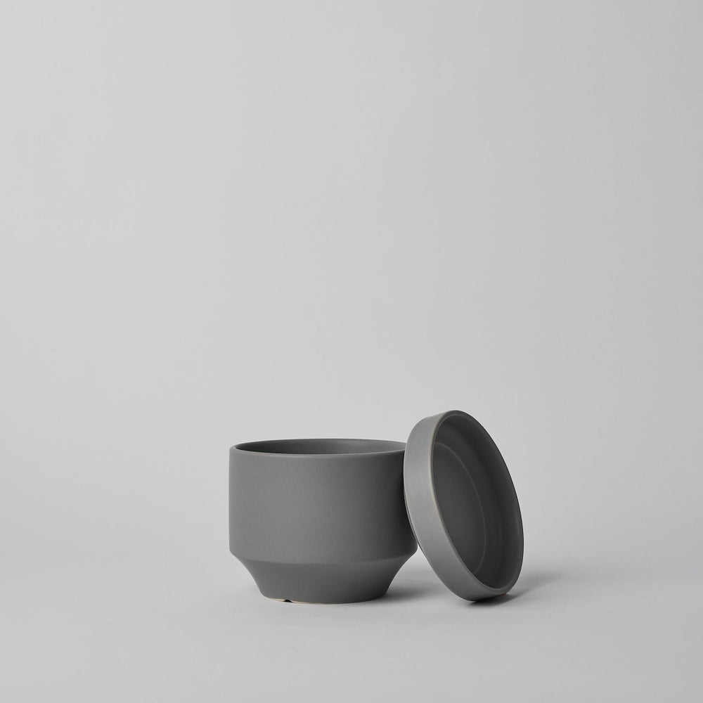 
                      
                        REVIVAL Ceramics Round Two Planter, 4 Inch - lily & onyx
                      
                    