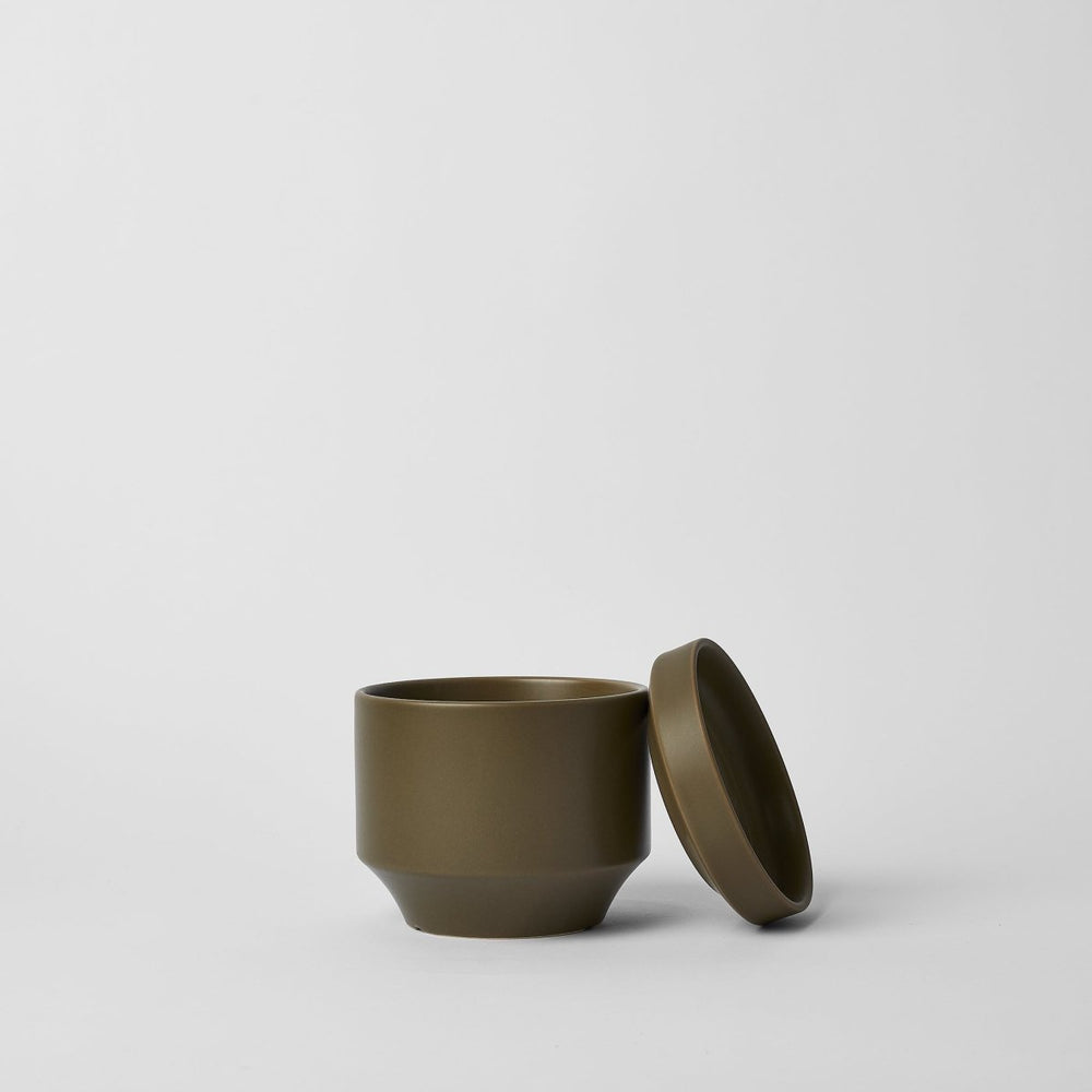 
                      
                        REVIVAL Ceramics Round Two Planter, 4 Inch - lily & onyx
                      
                    