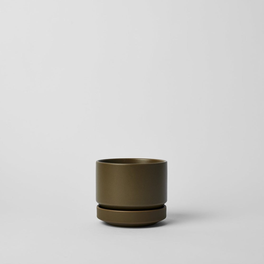 
                      
                        REVIVAL Ceramics Round Two Planter, 4 Inch - lily & onyx
                      
                    