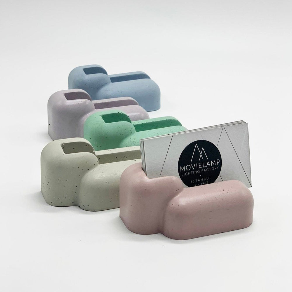 
                      
                        Uno Atelier Rounded Concrete Card Holder - lily & onyx
                      
                    