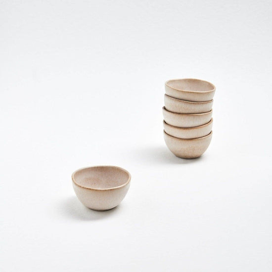 Egg Back Home Sand Storm Mini Bowl, 3" - Set of 4 - lily & onyx