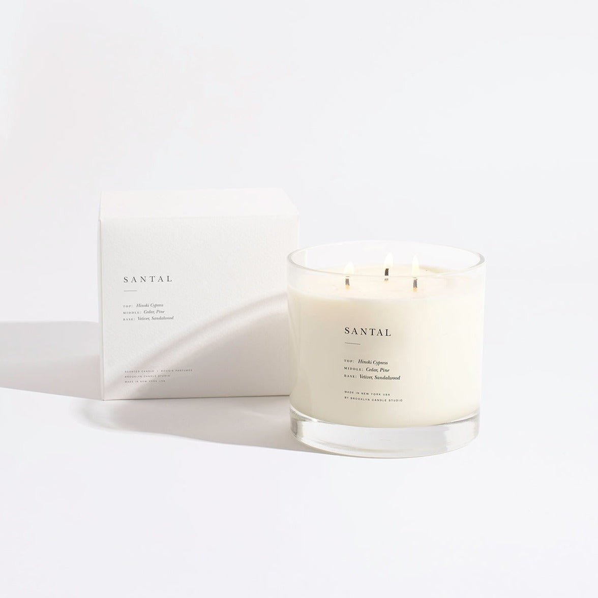 Brooklyn Candle Studio Santal Maximalist 3-Wick Candle - lily & onyx