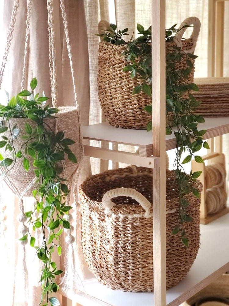 
                      
                        KORISSA Savar Basket with White Handle - lily & onyx
                      
                    