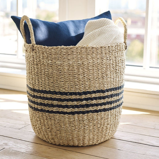 texxture Scarborough™ Handwoven Seagrass Baskets, Set Of 3 - lily & onyx