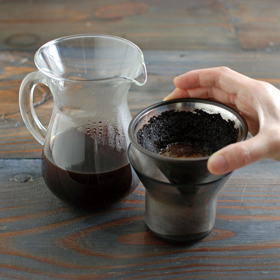 KINTO USA Scs Coffee Carafe Set 600 Ml / 37 Oz Stainless Steel - lily & onyx