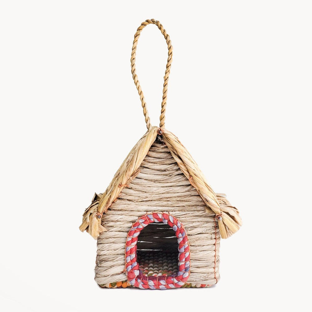 KORISSA Seagrass & Sari Birdhouse - Cabin - lily & onyx