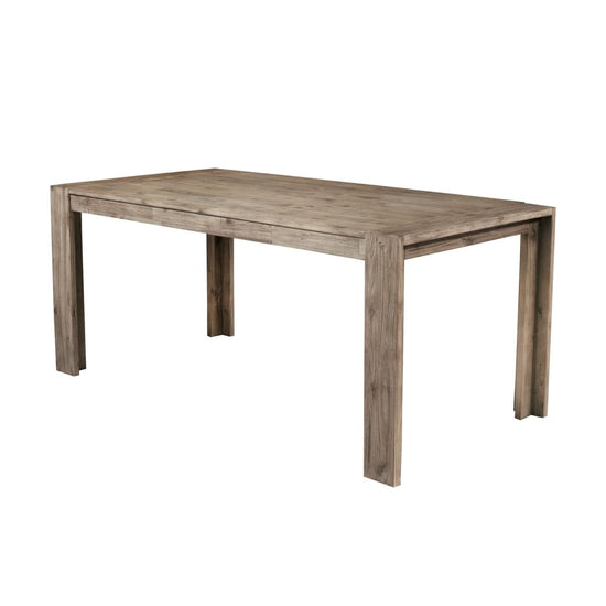 Alpine Furniture Seashore Dining Table, Antique Natural - lily & onyx