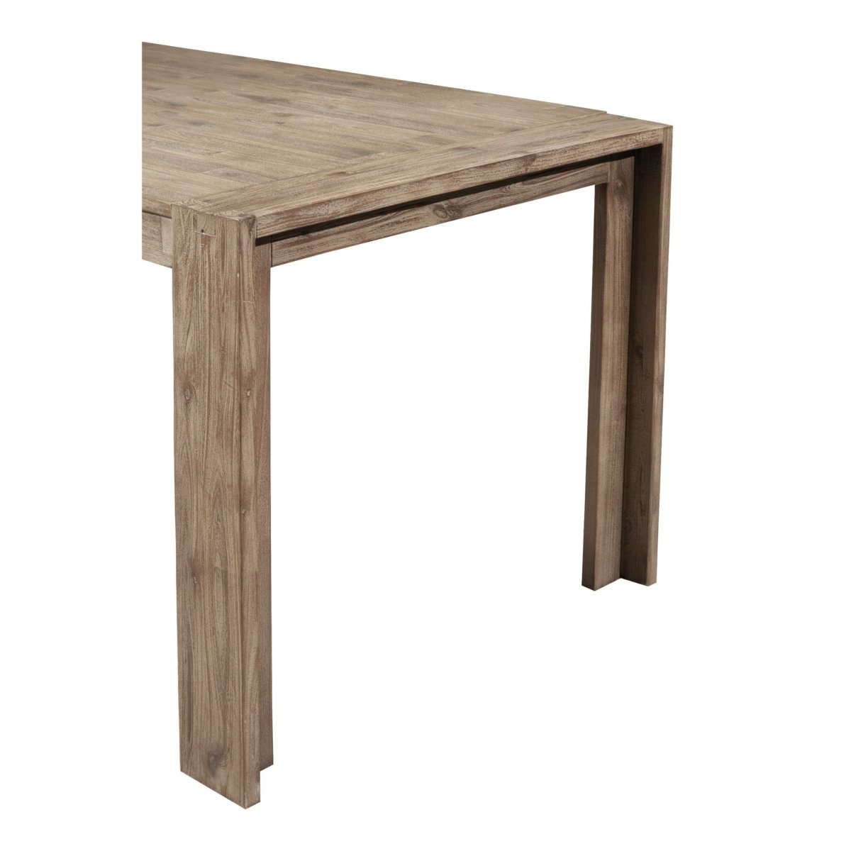 Alpine Furniture Seashore Dining Table, Antique Natural - lily & onyx