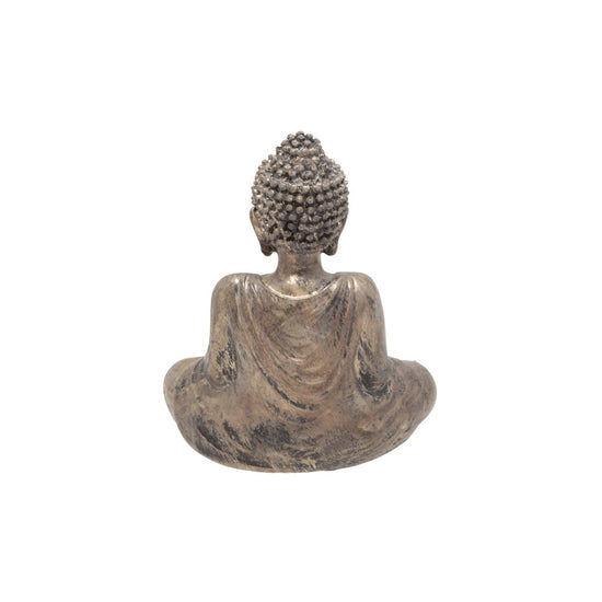 Load image into Gallery viewer, Sagebrook Home Seated Buddha Tealight Candle Holder - lily &amp;amp; onyx
