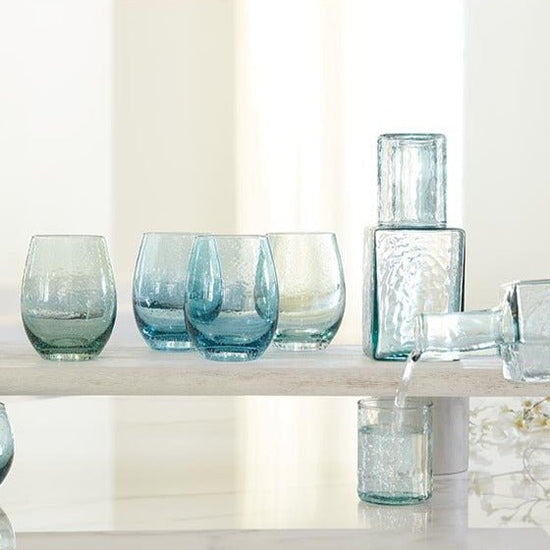 Santa Barbara Design Studio Seeded Wine Glasses, Set of 4 - lily & onyx