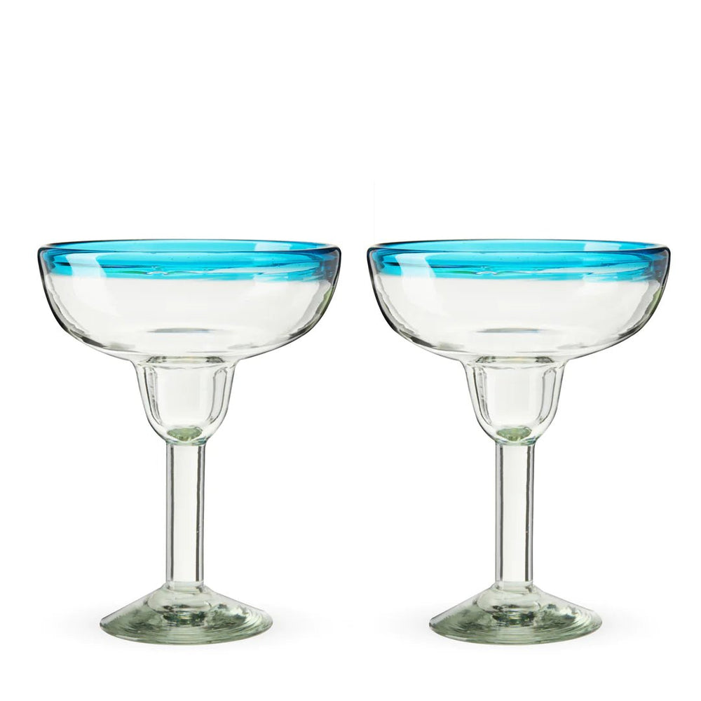 Twine Living Segunda Vida Primavera Margarita Glass, Set of 2 - lily & onyx