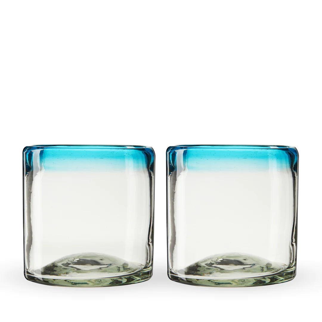 Twine Living Segunda Vida Primavera Short Tumbler, Set of 2 - lily & onyx