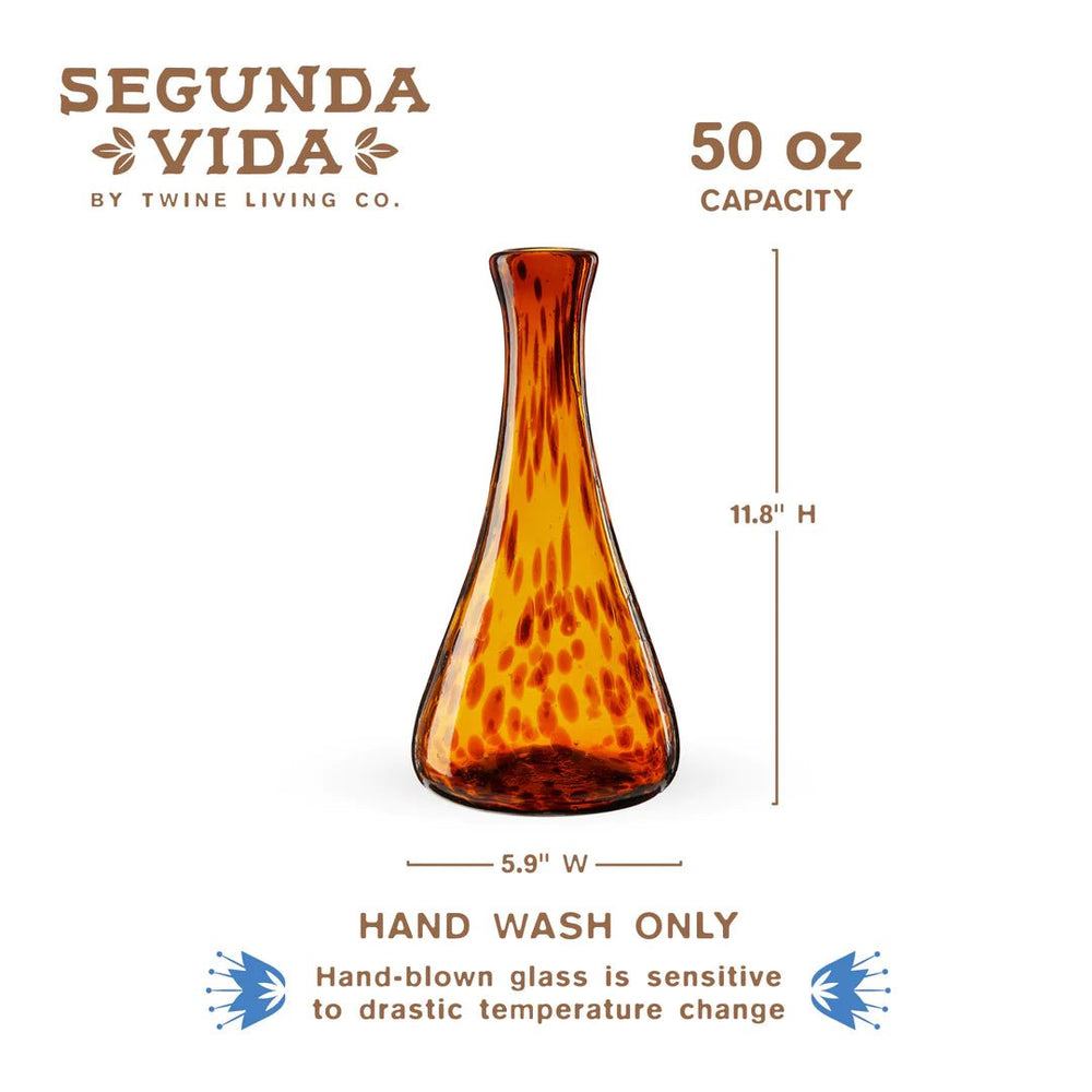 
                      
                        Twine Living Segunda Vida Tortuga Decanter - lily & onyx
                      
                    