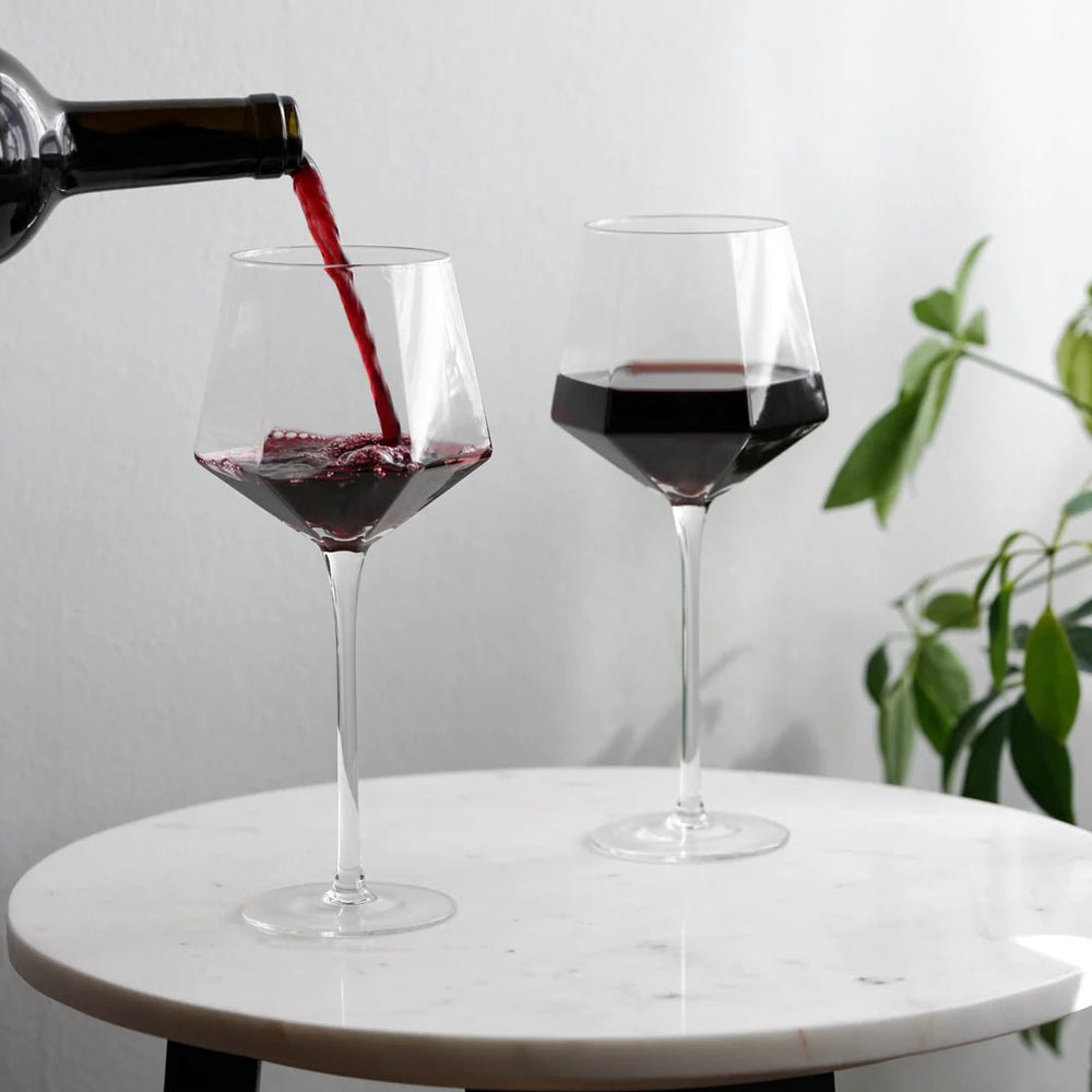 
                      
                        Viski Seneca Wine Glasses, Set of 2 - lily & onyx
                      
                    