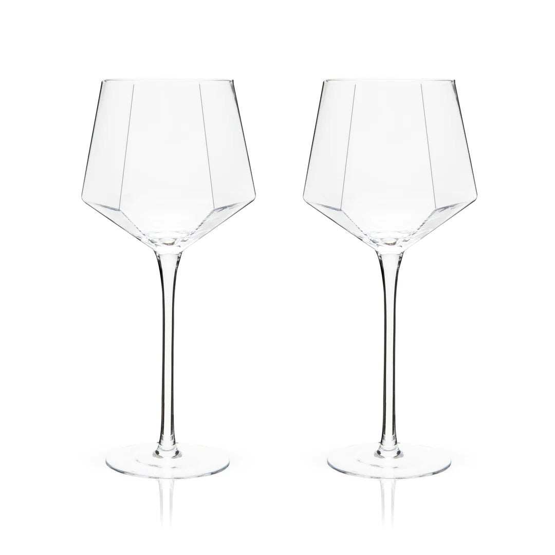 Viski Seneca Wine Glasses, Set of 2 - lily & onyx