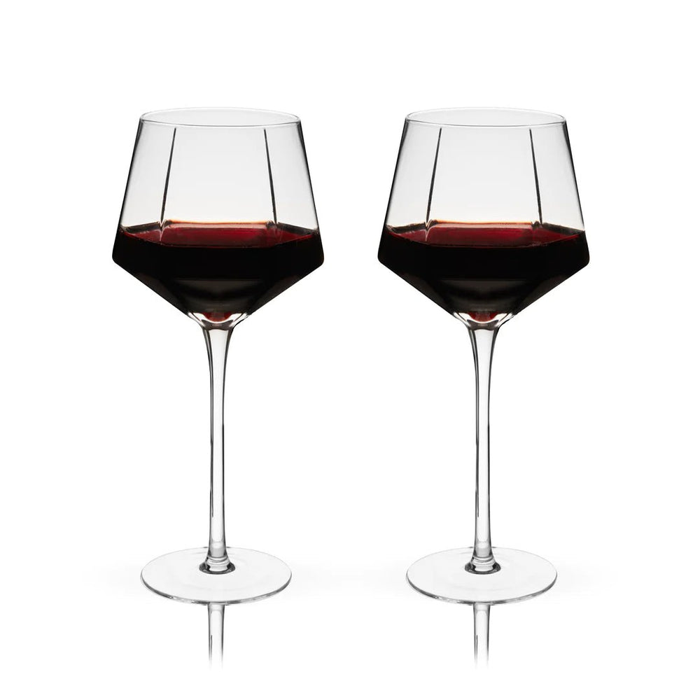 
                      
                        Viski Seneca Wine Glasses, Set of 2 - lily & onyx
                      
                    