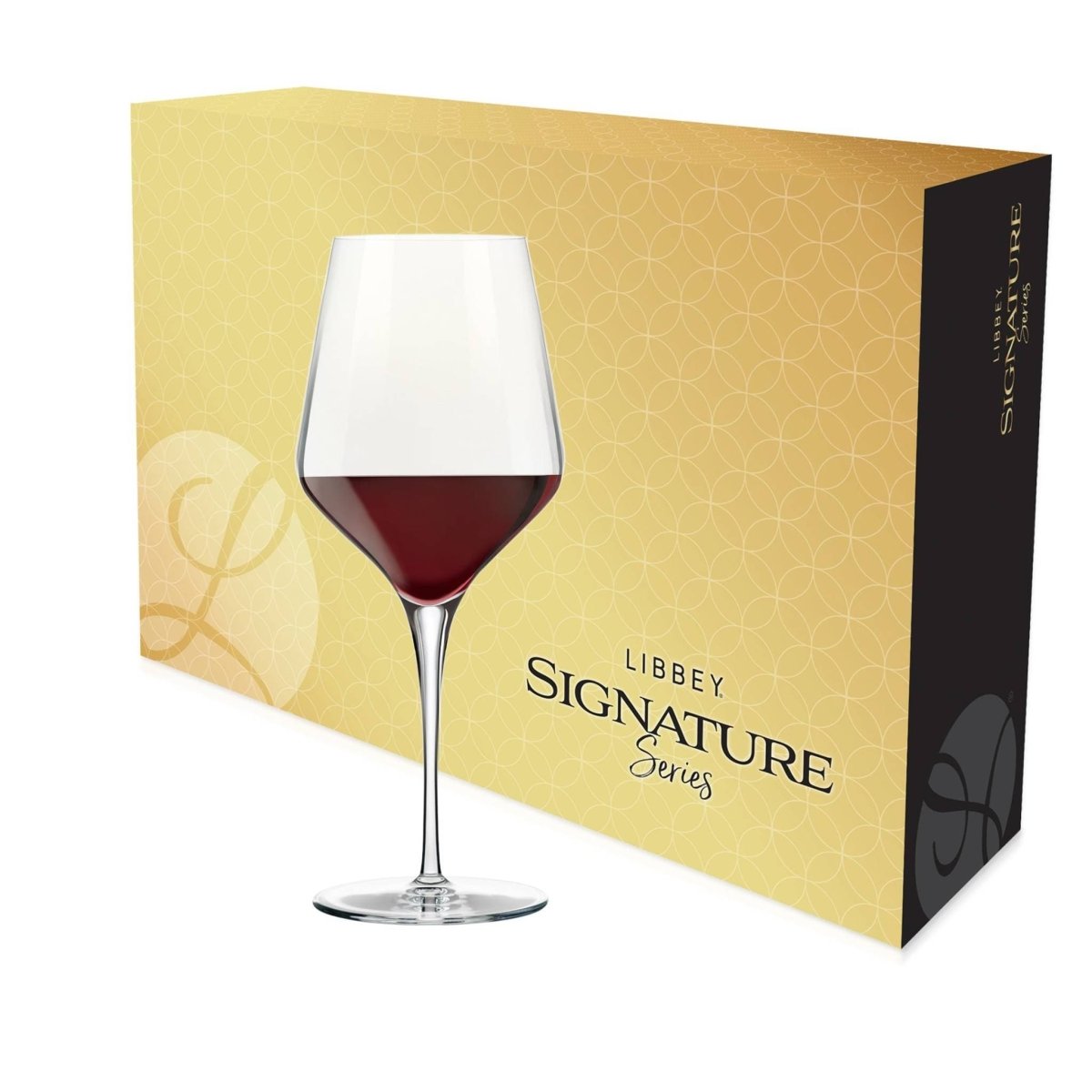 Libbey Signature Greenwich All-Purpose Wine Gift Set of 4, 16 oz - lily & onyx
