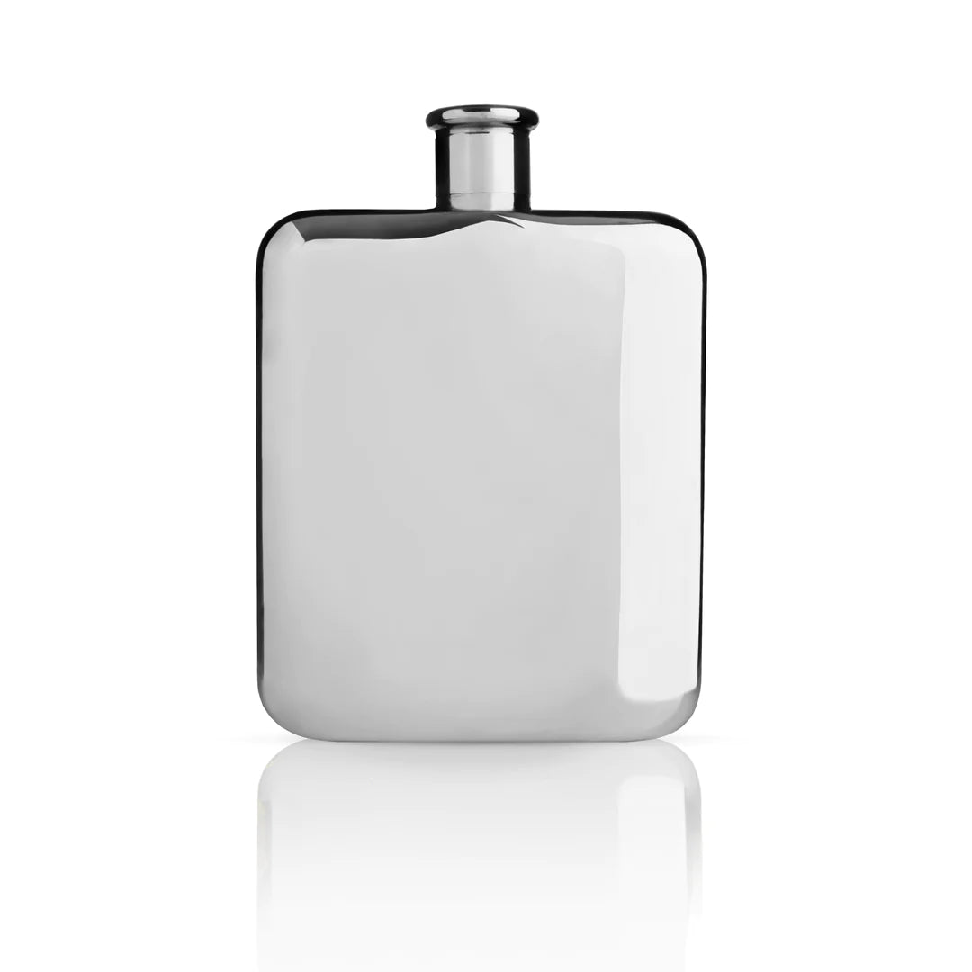 Viski Silver Flask, 6 Oz - lily & onyx