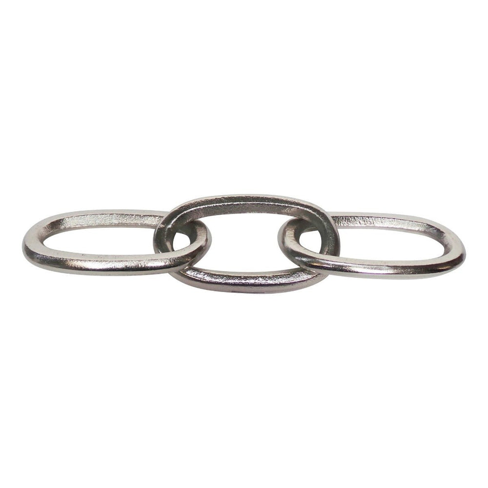 
                      
                        Sagebrook Home Silver Metal Chain Decor, 15" - lily & onyx
                      
                    
