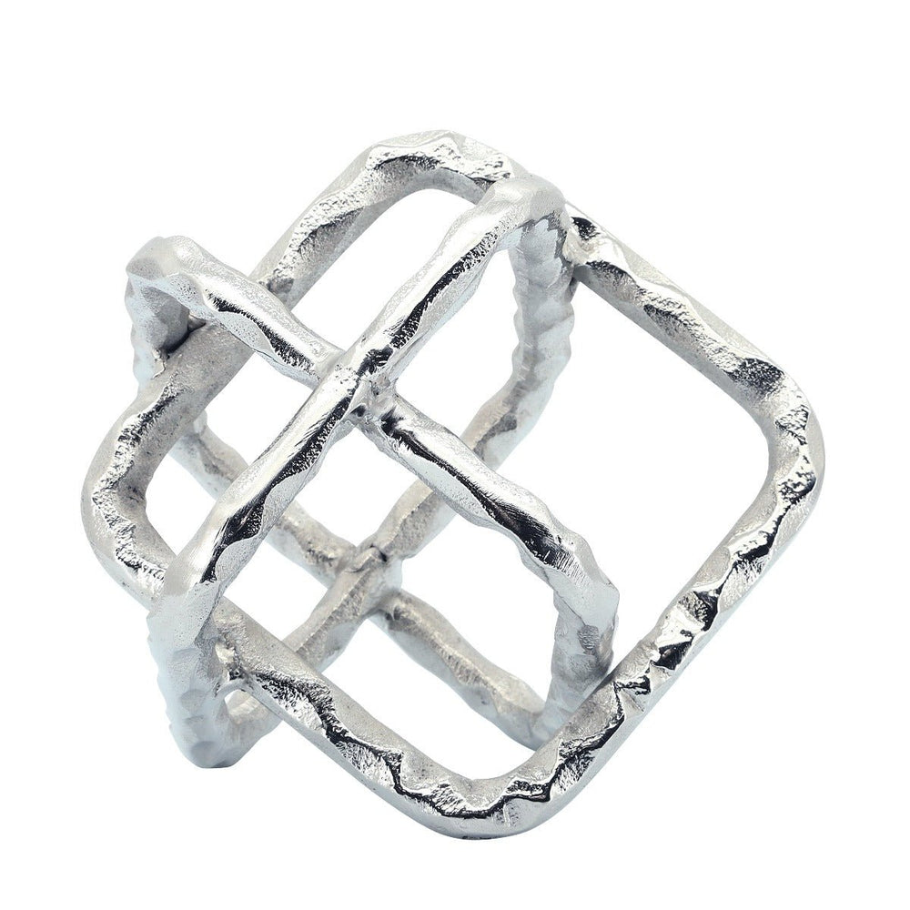 
                      
                        Sagebrook Home Silver Metal Square Orbs, 8" - lily & onyx
                      
                    