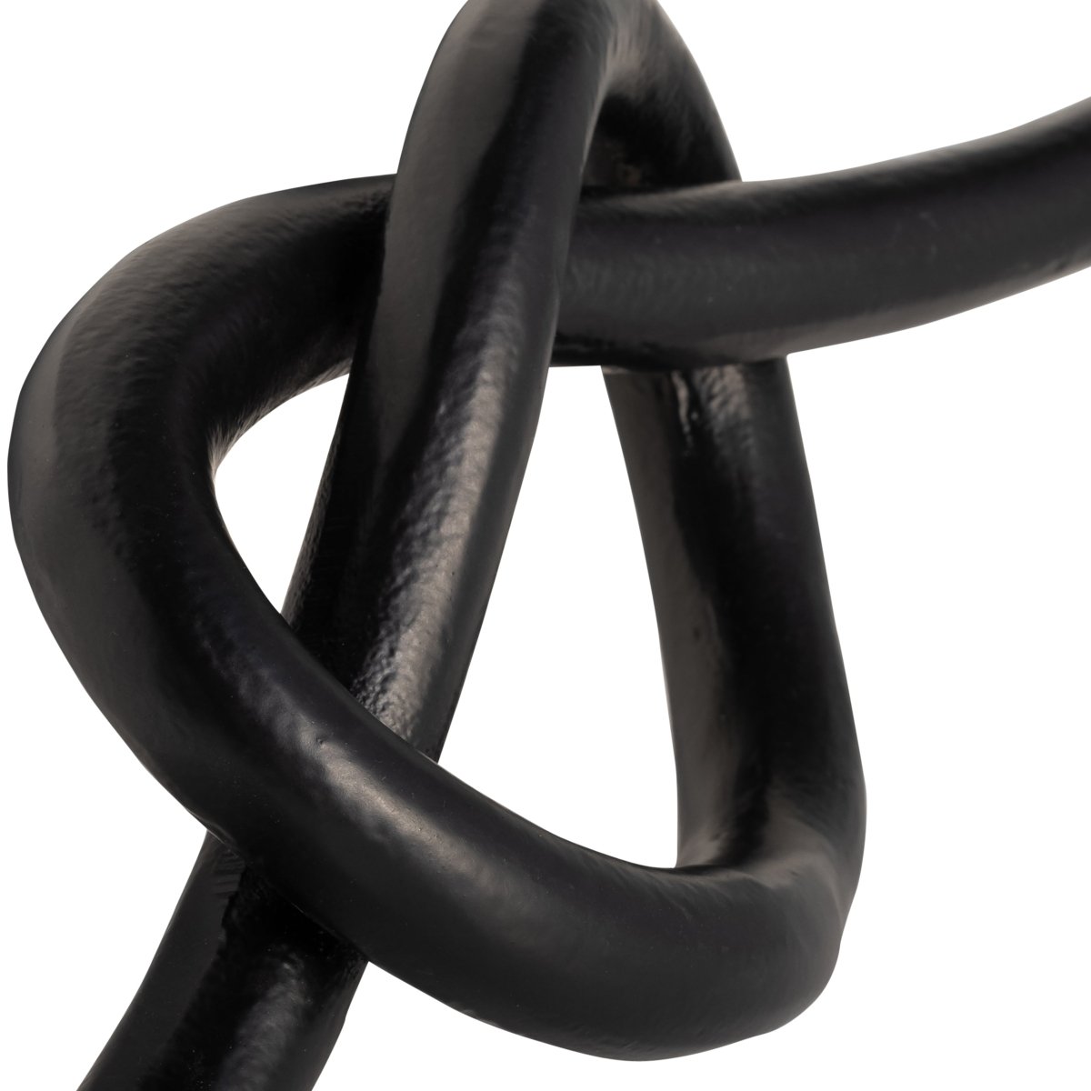 Load image into Gallery viewer, Sagebrook Home Single Knot Decorative Accent, 12&amp;quot; - Black - lily &amp;amp; onyx

