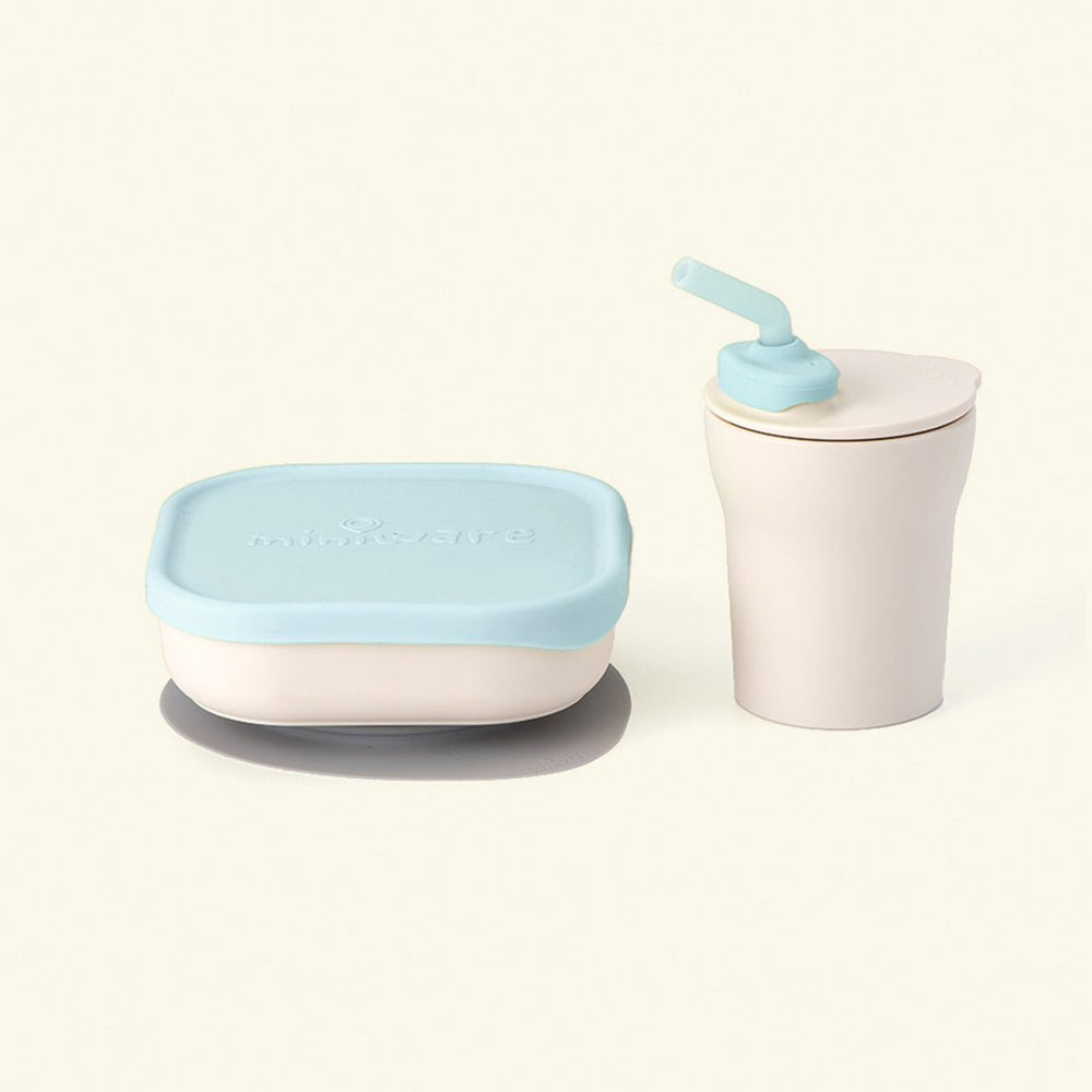 
                      
                        Miniware Sip & Snack Vanilla + Aqua - lily & onyx
                      
                    