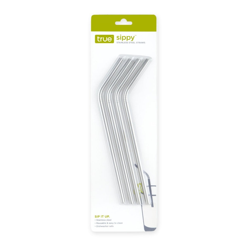 
                      
                        TRUE Sippy™ Stainless Steel Cocktail Straws, Set of 4 - lily & onyx
                      
                    