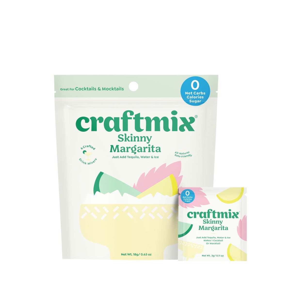 Craftmix Skinny Margarita, 24 Pack - lily & onyx