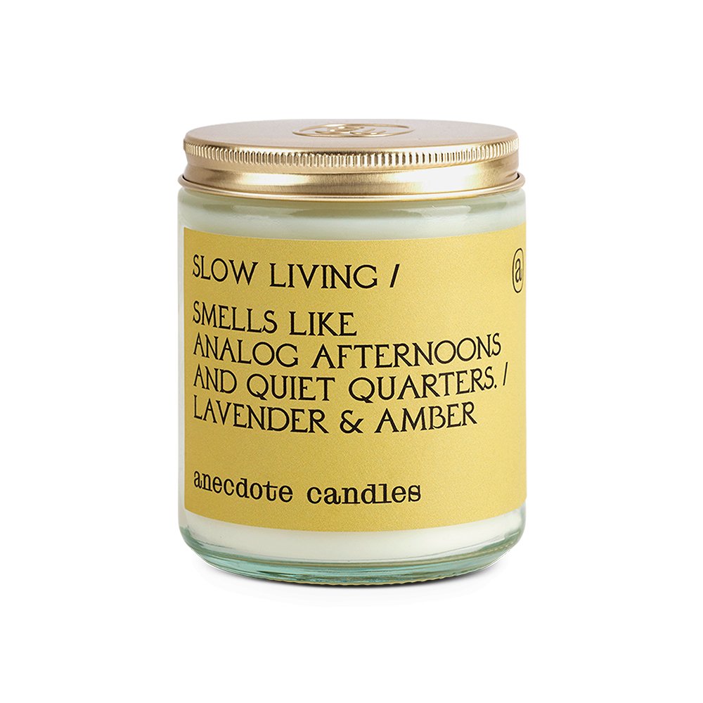 Anecdote Candles Slow Living Candle