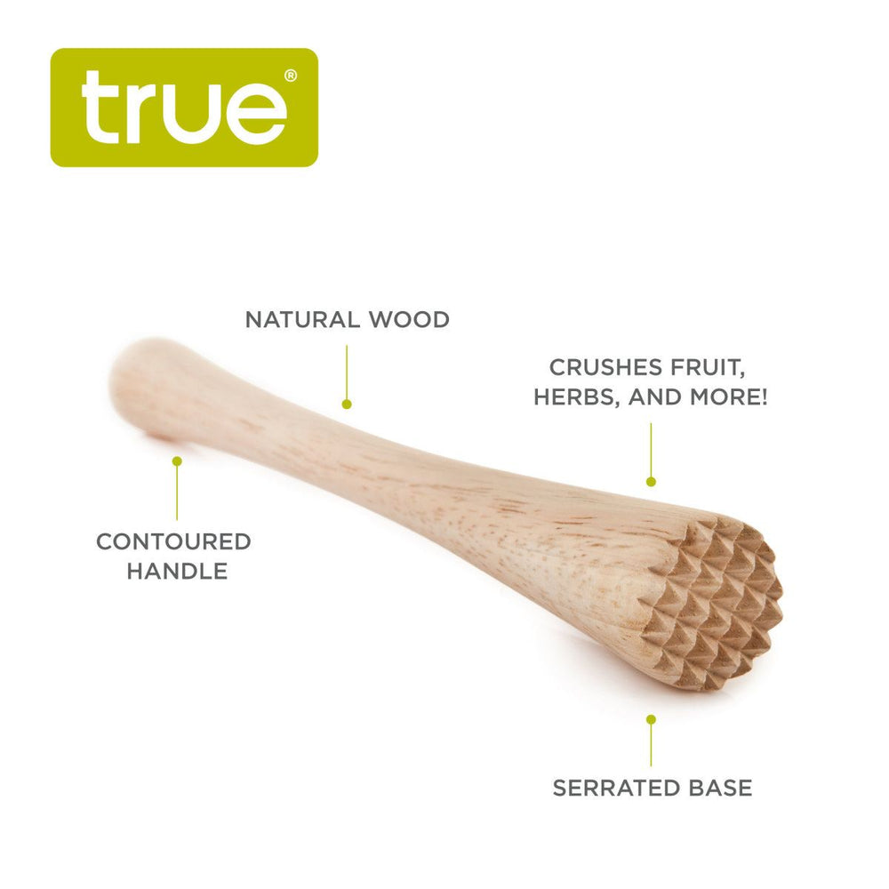 
                      
                        TRUE Smash™ Natural Wood Muddler - lily & onyx
                      
                    