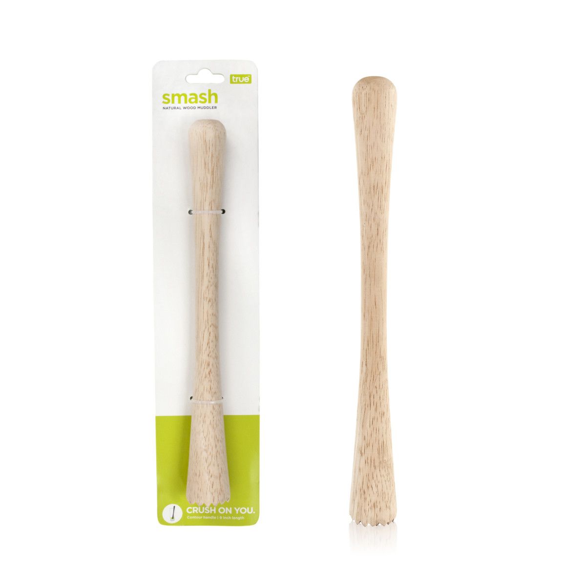 TRUE Smash™ Natural Wood Muddler - lily & onyx