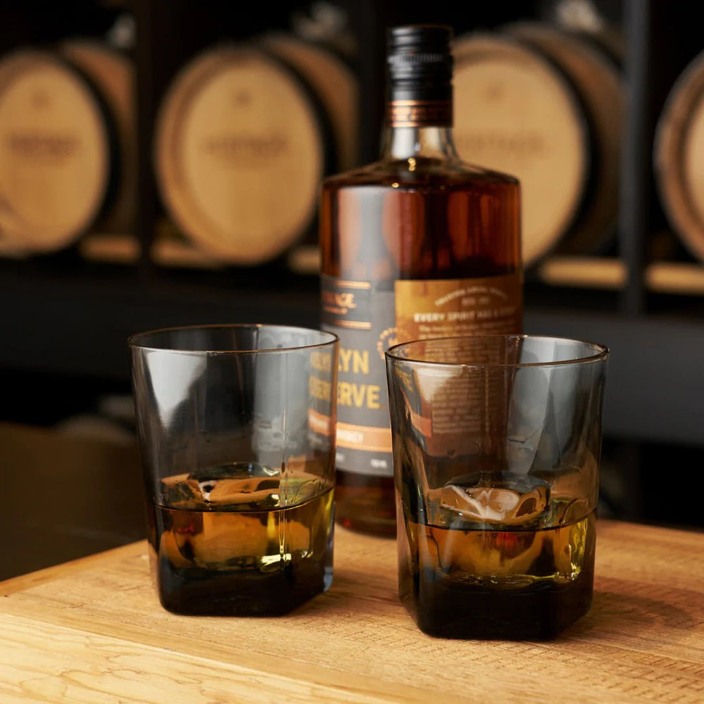 Viski Smoke Double Old Fashioned Glasses - lily & onyx