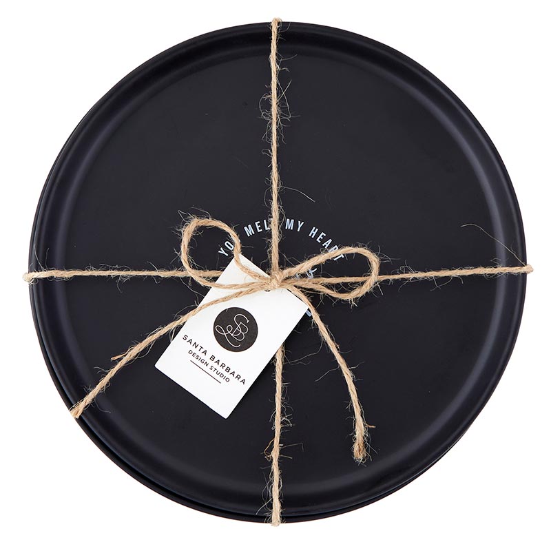 Santa Barbara Design Studio S'mores Melamine Appetizer Plate, Small - Set of 8 - lily & onyx