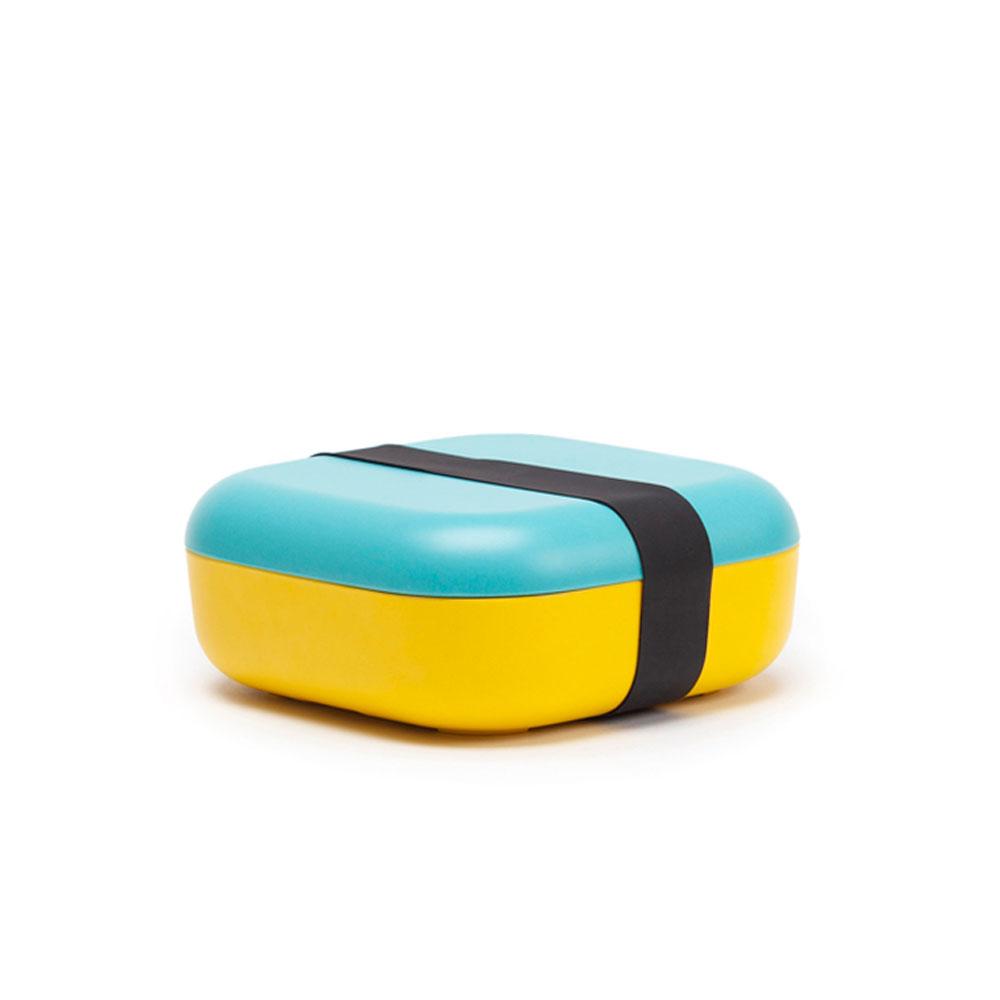 EKOBO Snack Box - Lagoon / Lemon - lily & onyx