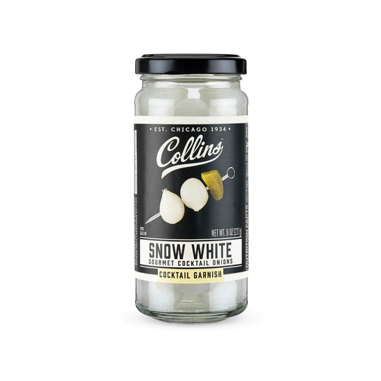 Collins Snow White Cocktail Onions, 8 Oz - lily & onyx