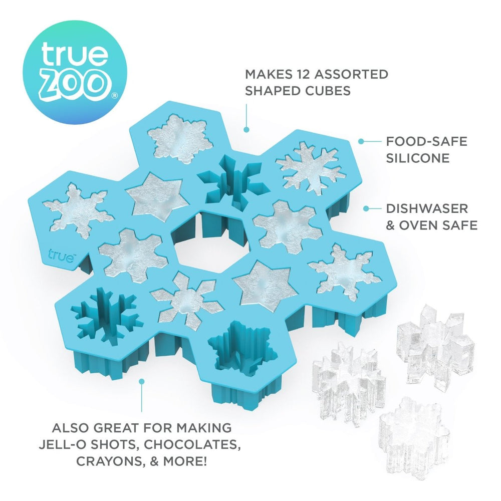 
                      
                        TrueZoo Snowflake Silicone Ice Cube Tray - lily & onyx
                      
                    