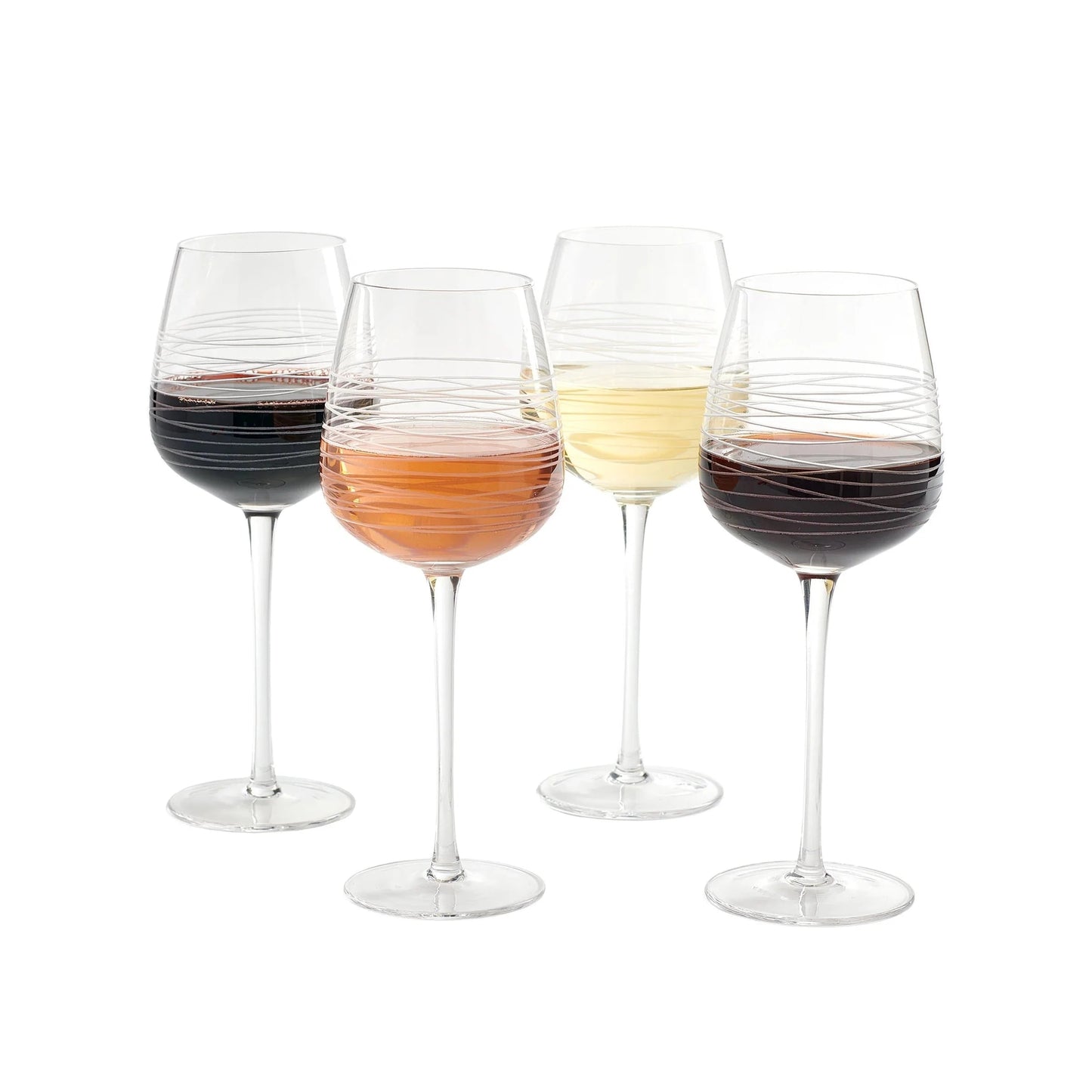 texxture Solis™ Wine Glass, Set of 4 - lily & onyx