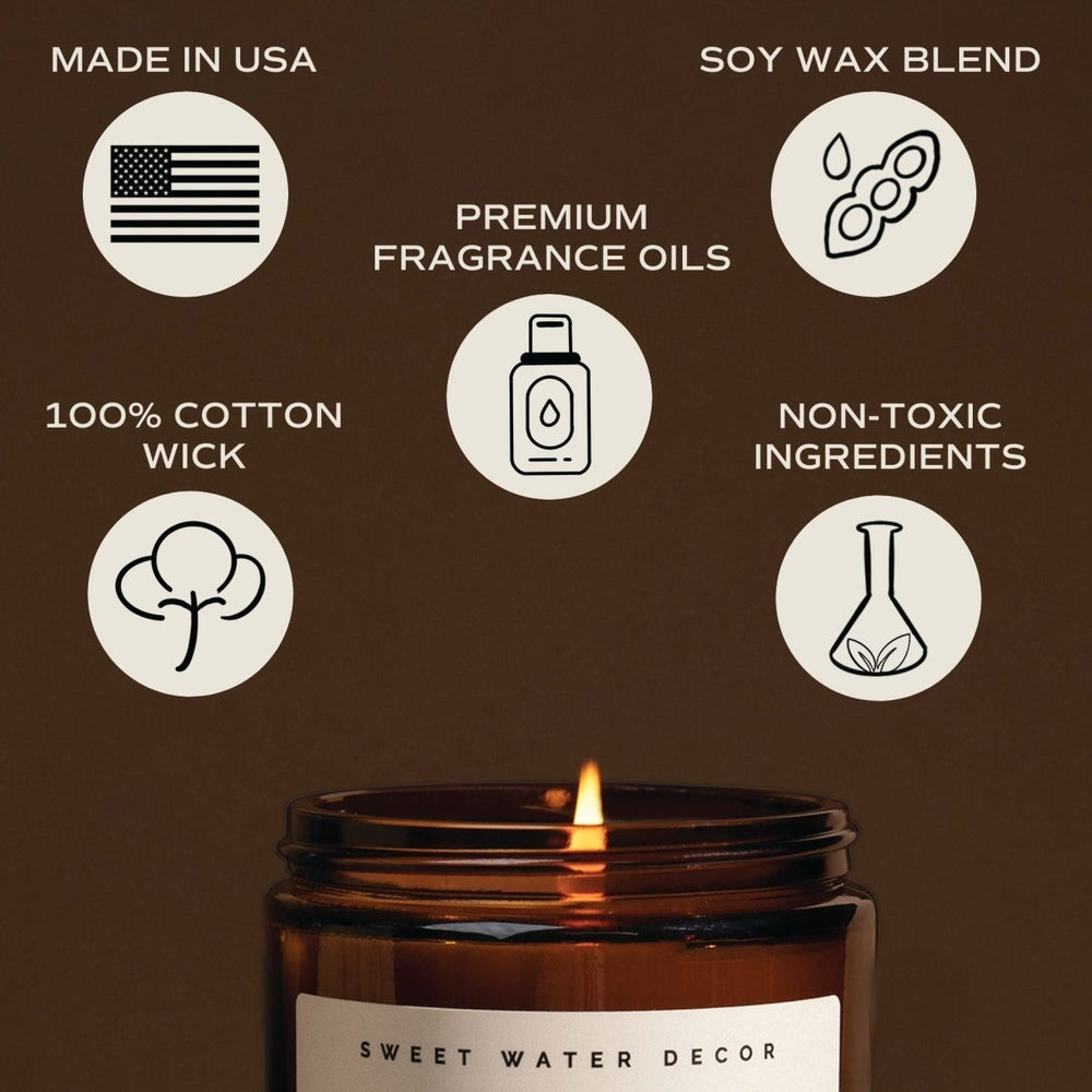 
                      
                        Sweet Water Decor Spa Day Soy Candle - Amber Jar - 9 oz - lily & onyx
                      
                    