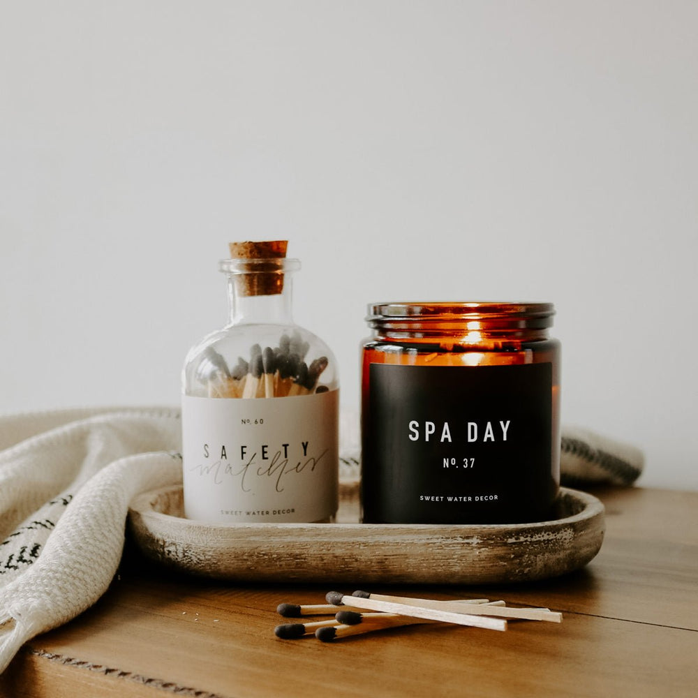 
                      
                        Sweet Water Decor Spa Day Soy Candle - Amber Jar - 9 oz - lily & onyx
                      
                    