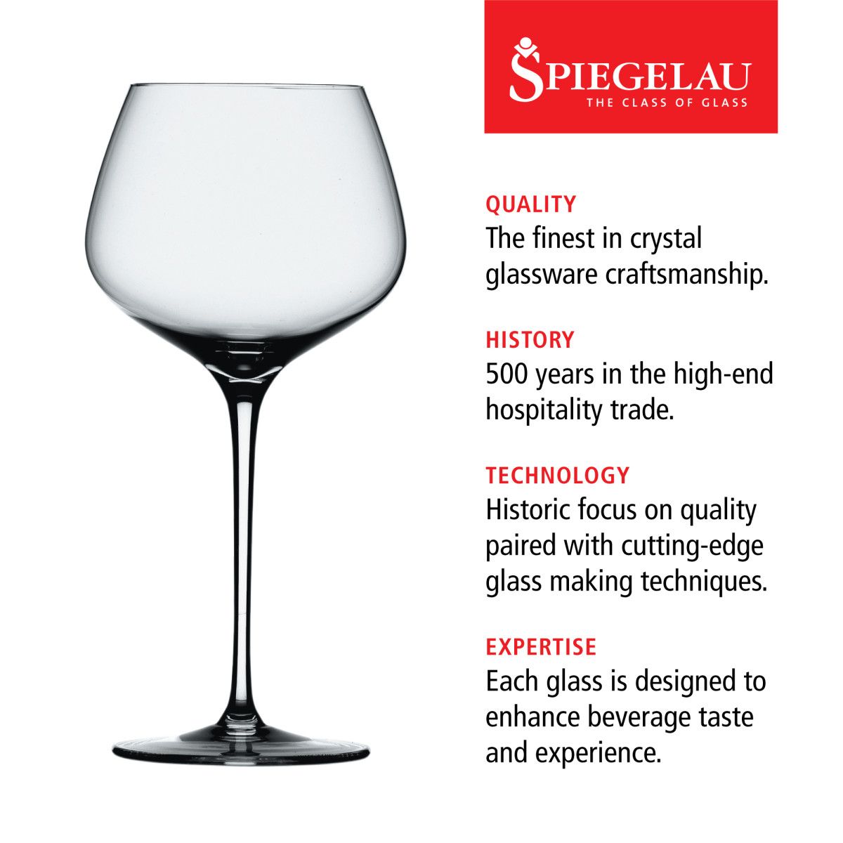 Spiegelau Spiegelau Willsberger Burgundy Glass, 25.6 oz, Set of 4 - lily & onyx